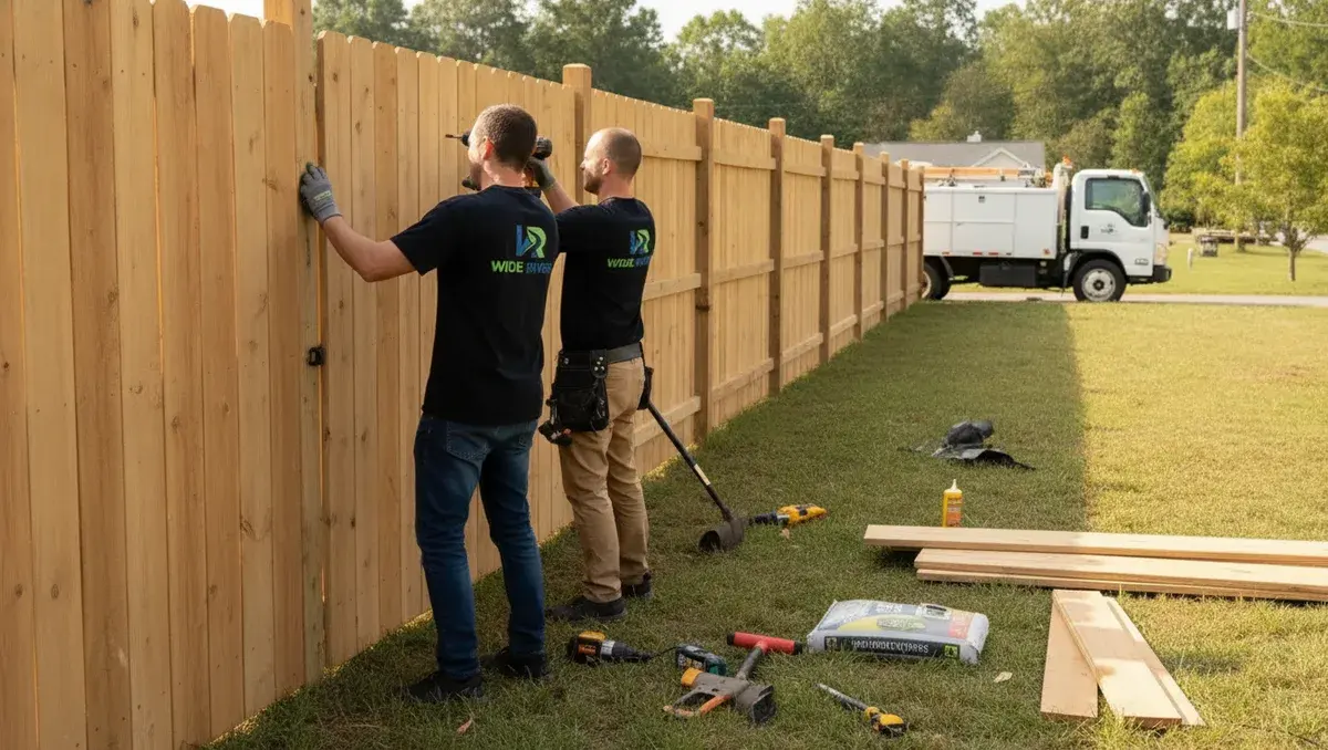 Fencing service in Western North Carolina