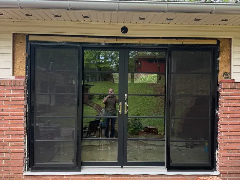 4-Panel Sliding Door Install - Spruce Pine, NC