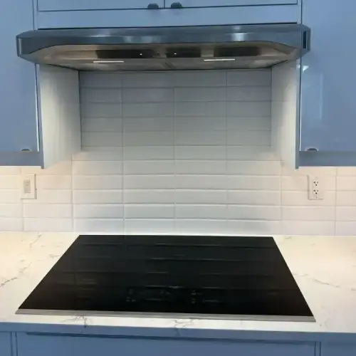 Tile backsplash