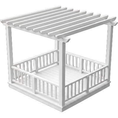 Deck with Pergola — Decking